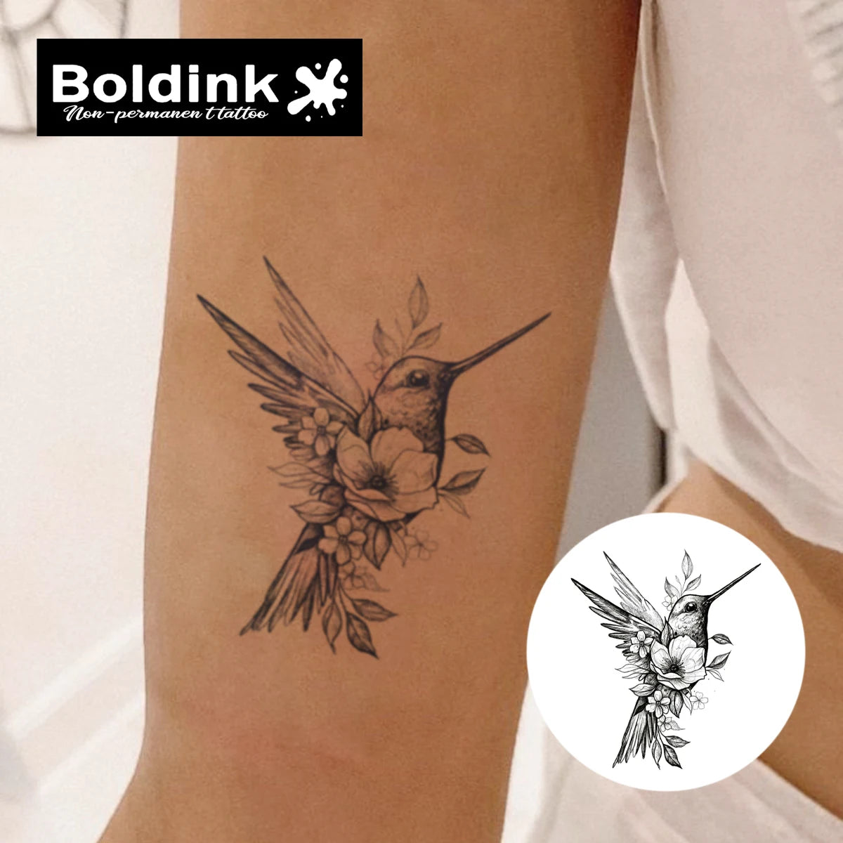 SkyWings – Bird Tattoo Set (Swallow, Eagle, Flight Style)