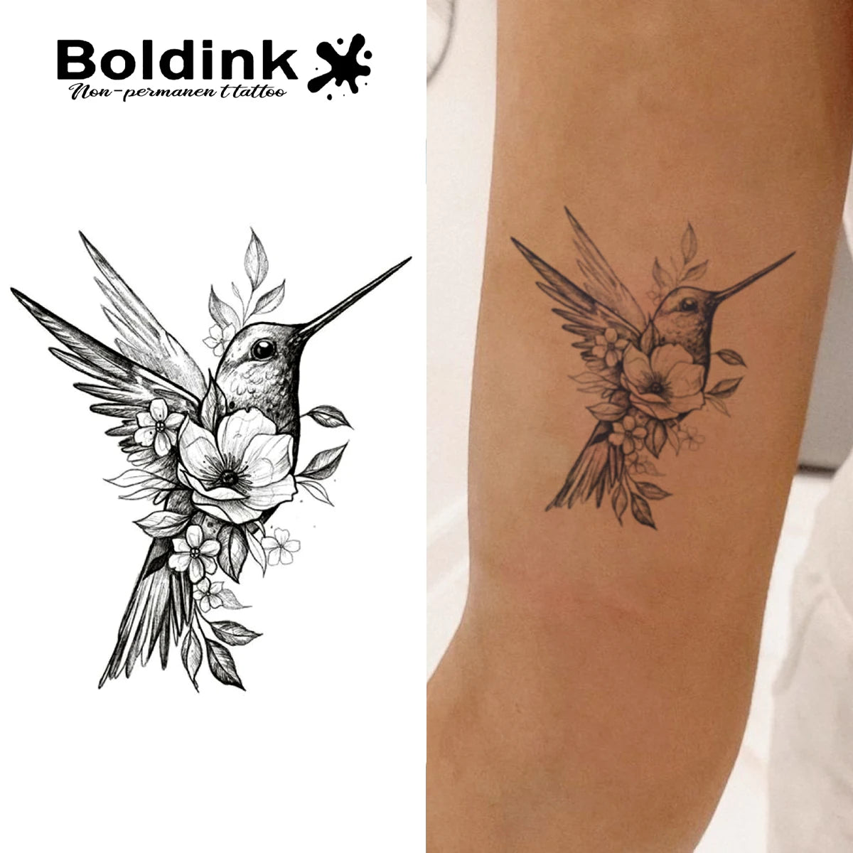 SkyWings – Bird Tattoo Set (Swallow, Eagle, Flight Style)