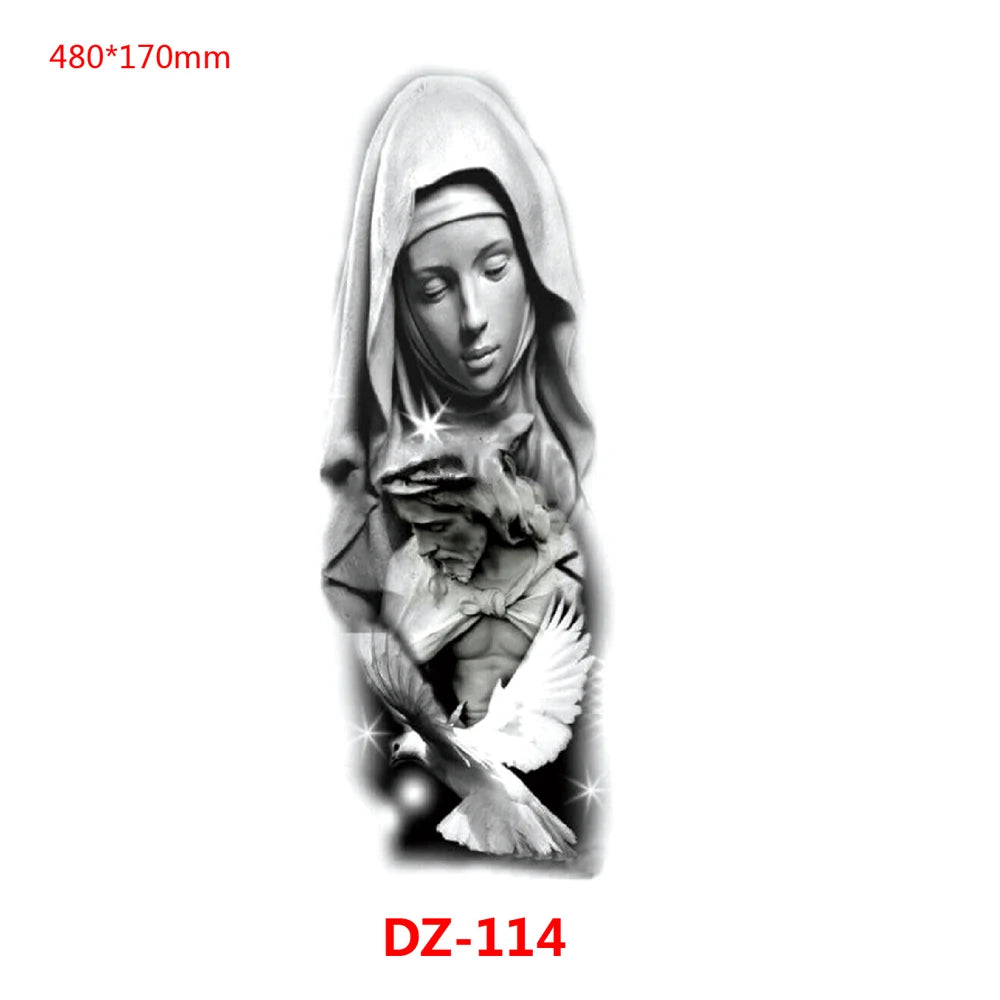 Inkly TotemGuard – Lion Wolf Full Sleeve Totem Tattoo Collection (30+ Designs)