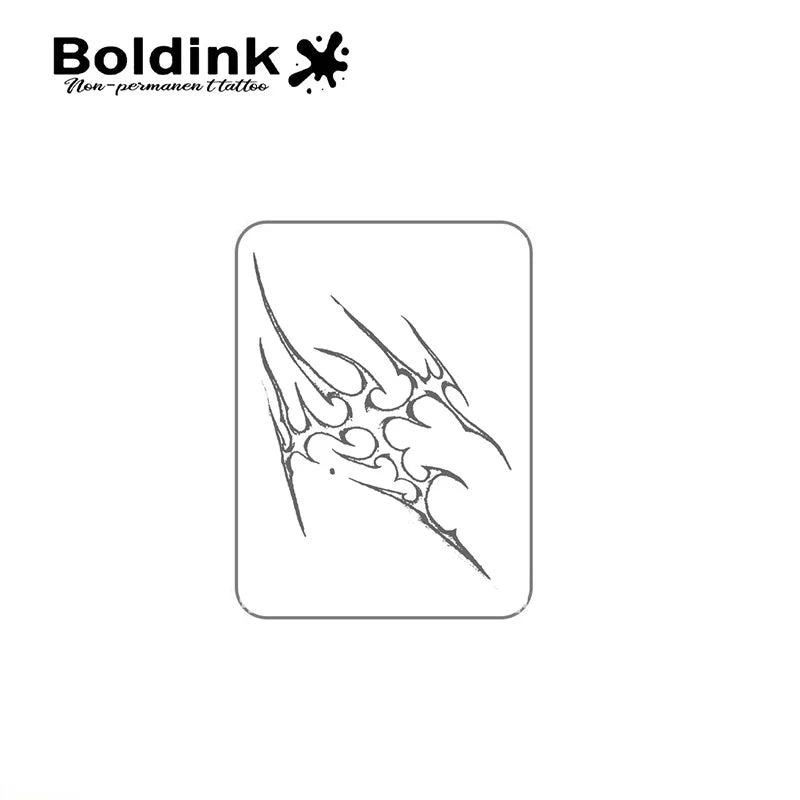 TribalFlame – Abstract Hand Tattoo (1 Sheet)