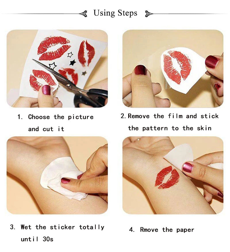 Inkly RoseMuse – Butterfly & Floral Temporary Tattoo Collection (30+ Designs)